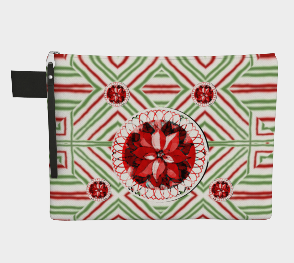 Christmas Poinsettia carry all preview