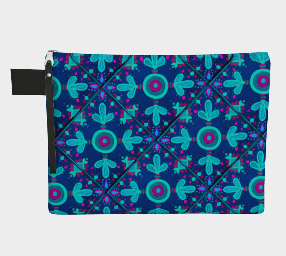 SW Corner Navy Zipper Carry All preview #1