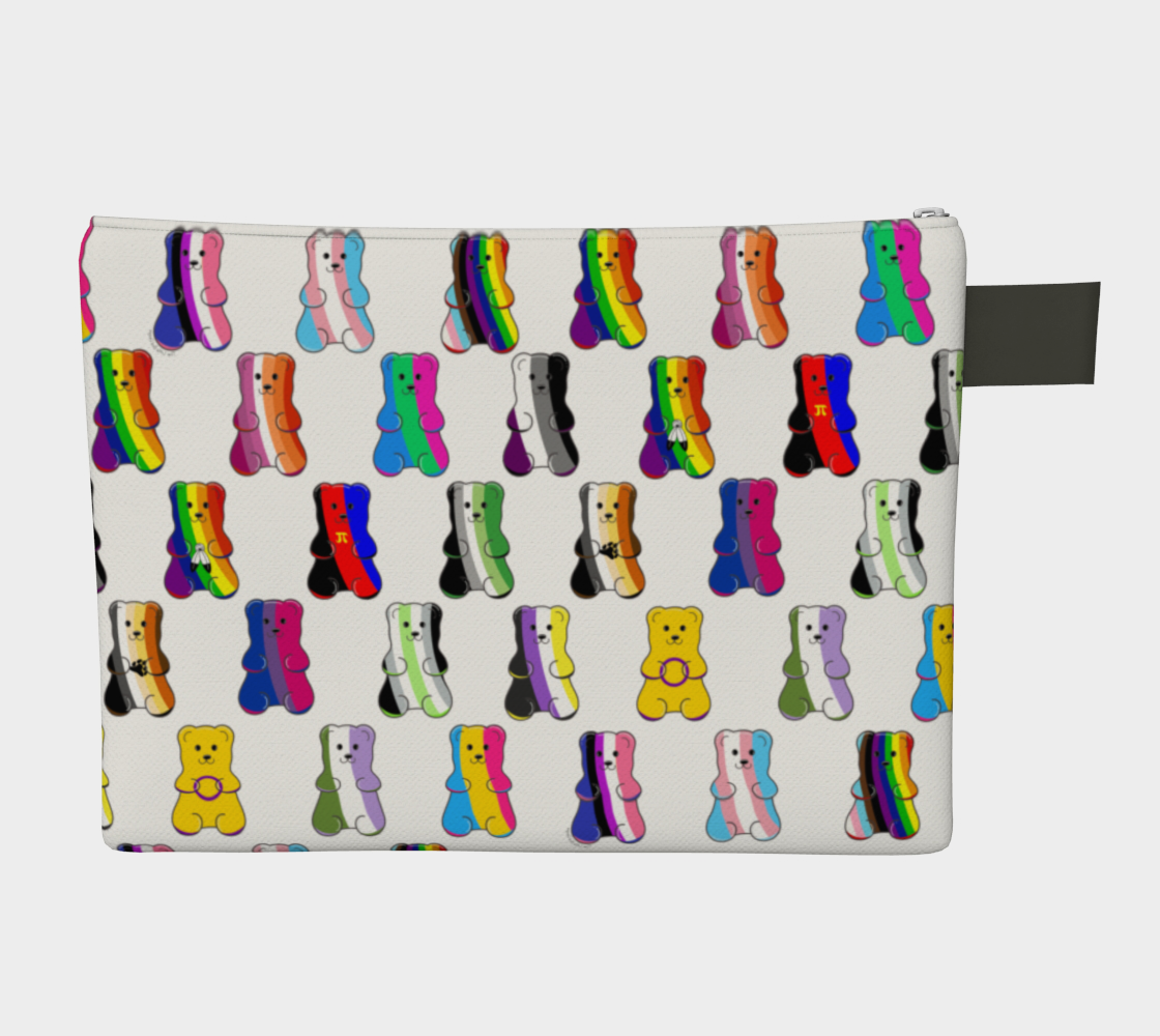 Gay Gummy Flags Zipper Carry-All thumbnail #3