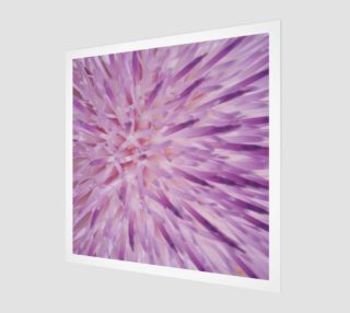 Purple Bud Explosion Wall Art preview