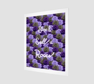 Stop & Smell the Roses Canvas Print - 16"x20" preview