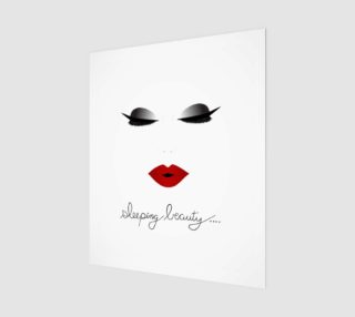 Sleeping Beauty Canvas Print - 20"x24" preview
