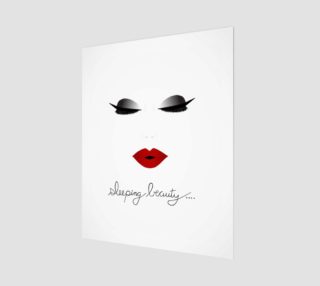 Sleeping Beauty Canvas Print - 16"x20" preview