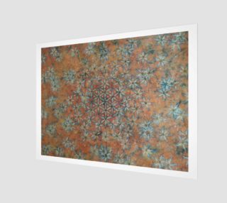 Taggart Spring - Watercolor Batik Flower of Life  preview