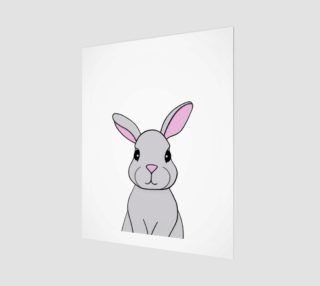 Rosie the Rabbit Print - 16"x20" preview