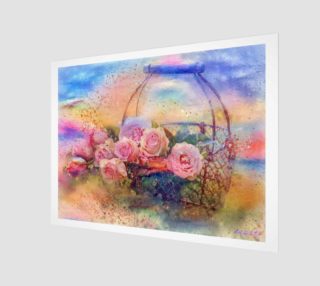 watercolor still life painting preview