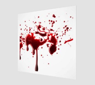 Blood Splatter three wall art preview