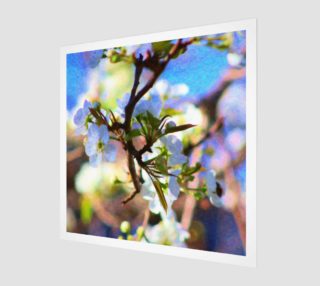 Pear Blossom Painting preview