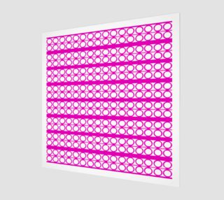 Pink Circles and Lines on White  preview