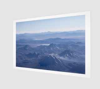 Window Plane View of Andes Mountains preview