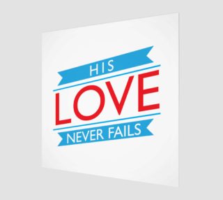 His Love Never Fails preview