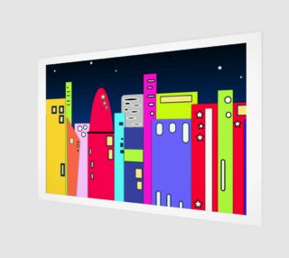 Space City Wall Art 12" x 8" preview