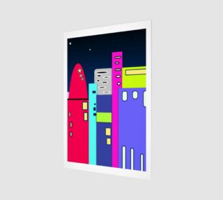 Space City Wall Art 8" x 12" preview