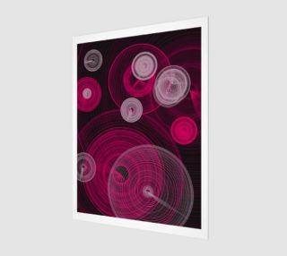 Circles Wall Art 7.5" x 10" preview