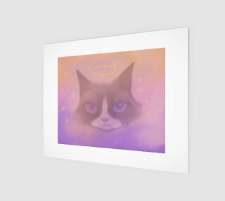 Cosmic Cat Wall Art 10" x 8" preview