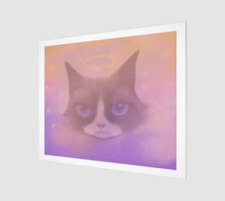 Cosmic Cat Wall Art 24" x 20" preview