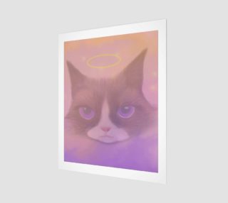 Cosmic Cat Wall Art 16" x 20" preview