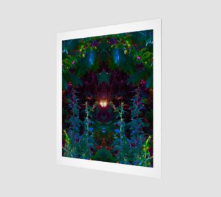 It's Watching You modern art print by Tabz Jones preview