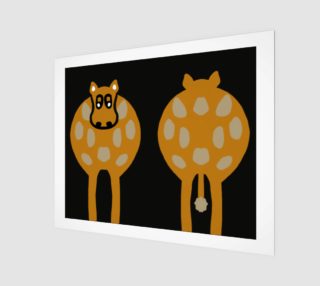 Silly Cow Wall Art 20" X 16" preview