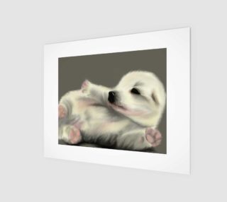 Adorable Puppy Wall Art 10" x 8" preview