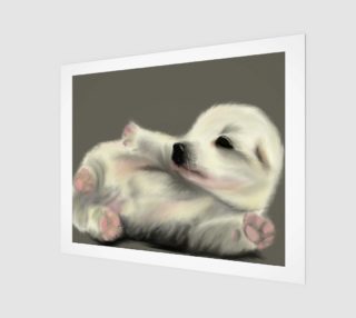 Adorable Puppy Wall Art 20" x 16" preview