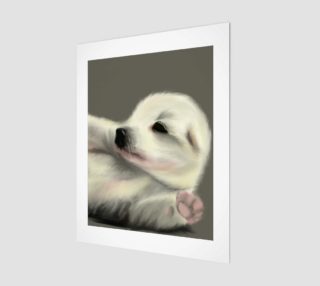 Adorable Puppy Wall Art 11" x 14" preview