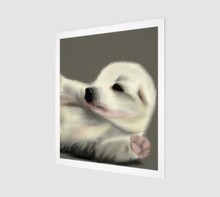 Adorable Puppy Wall Art 20" x 24" preview