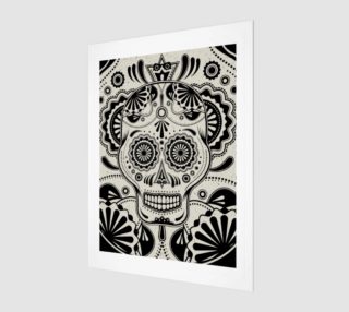 Sugar Skull Aztec Art preview