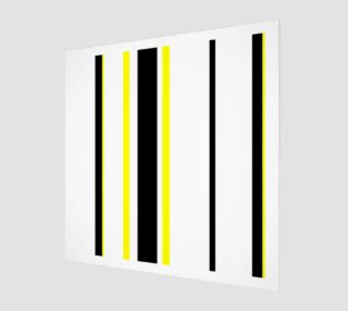 Black Yellow and White Stripes aperçu
