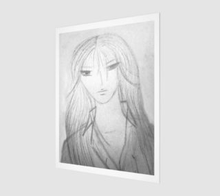 Anime in Gray sketch art by Tabz Jones preview