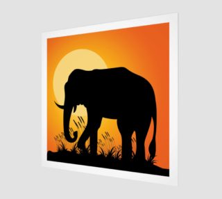 Elephant Silhouette preview