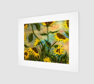 Sunflowers 8 x 10 preview