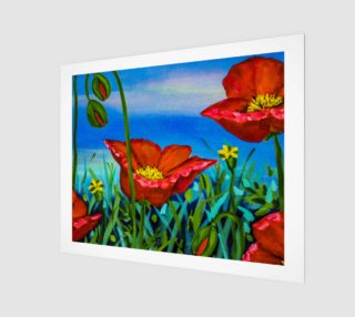 Red Poppies 20 x 16 preview