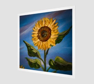 Sunflower Sky Wall preview