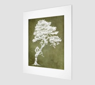 Green Bodhi Tree 8x10 preview