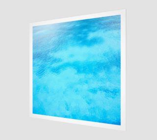 Aquatic Blues Canvas preview