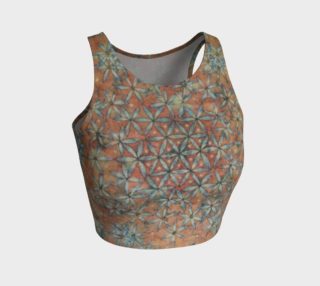 Taggart Spring Flower of Life Crop Top preview