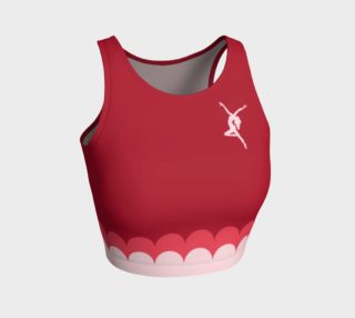 Dance Like Nobody's Watching Athletic Crop Top preview