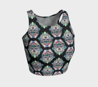 Crystal Damask Crop Top preview
