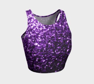 Beautiful Dark Purple glitter sparkles aperçu