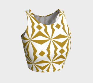 Aperçu de Tribal Gold Crop Top