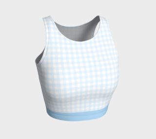 Gingham Athletic Crop Top preview