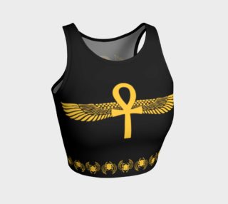 Egyptian Ankh Crop Top preview