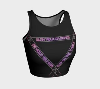 Burn Your Churches Crop Top preview