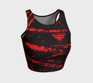 Fitness Fashion Black Red Scratches preview
