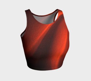 Red Chiaroscuro Crop Top preview