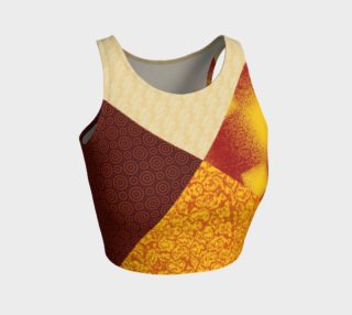 Patched in Fire Crop Top preview