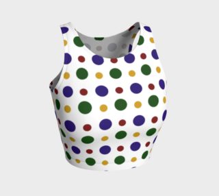 Colourful Dots Crop Top preview