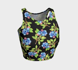 Blueberry Sprig Crop Top preview