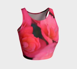 Fall Rose Athletic Crop Top preview